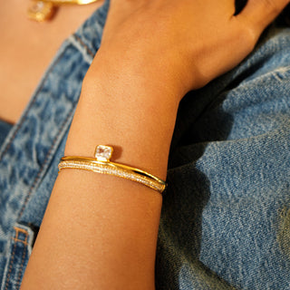 Radiant Cube Bangle