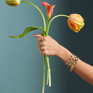 Sadaf Triangle Bracelet