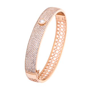 Golden Net Bangle