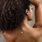 Falling Heart Necklace
