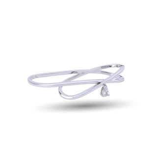 Criss Cross Plain Ring