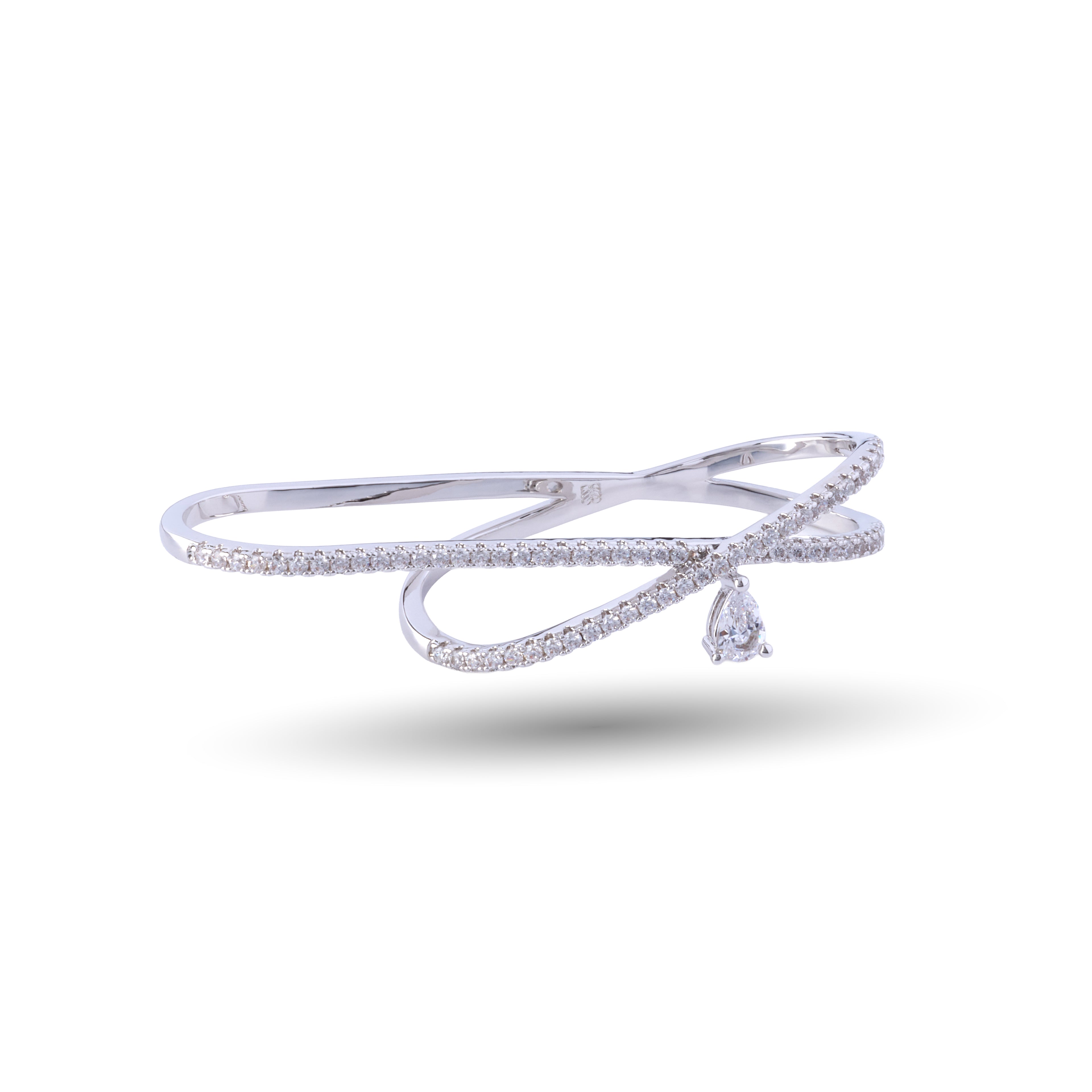 Criss Cross Shine Ring