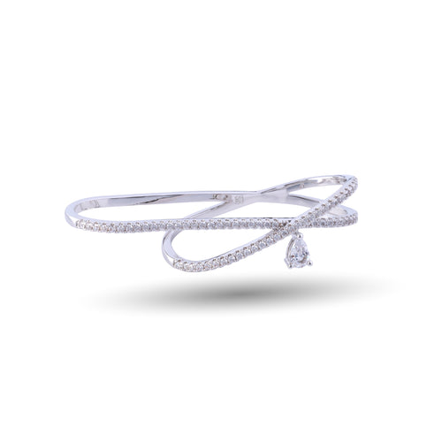 Criss Cross Shine Ring