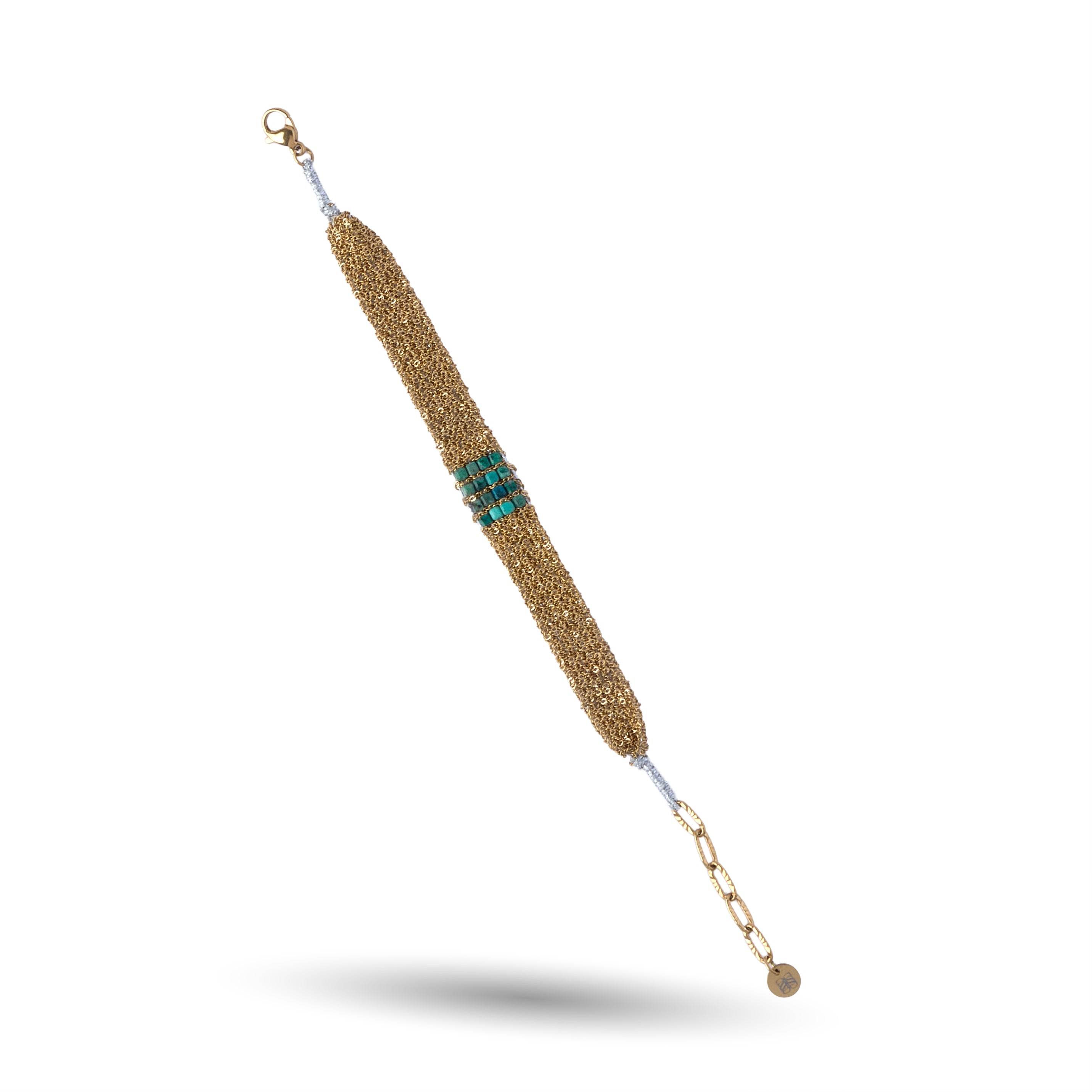 Metalic Thread Bracelet