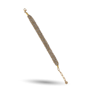 Metalic Thread Bracelet