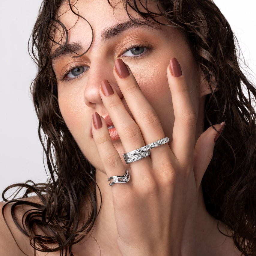 Oyoun Double Ring