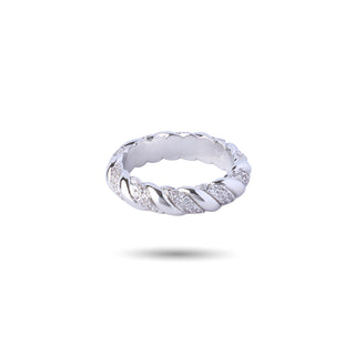 Salted & Braided Ring