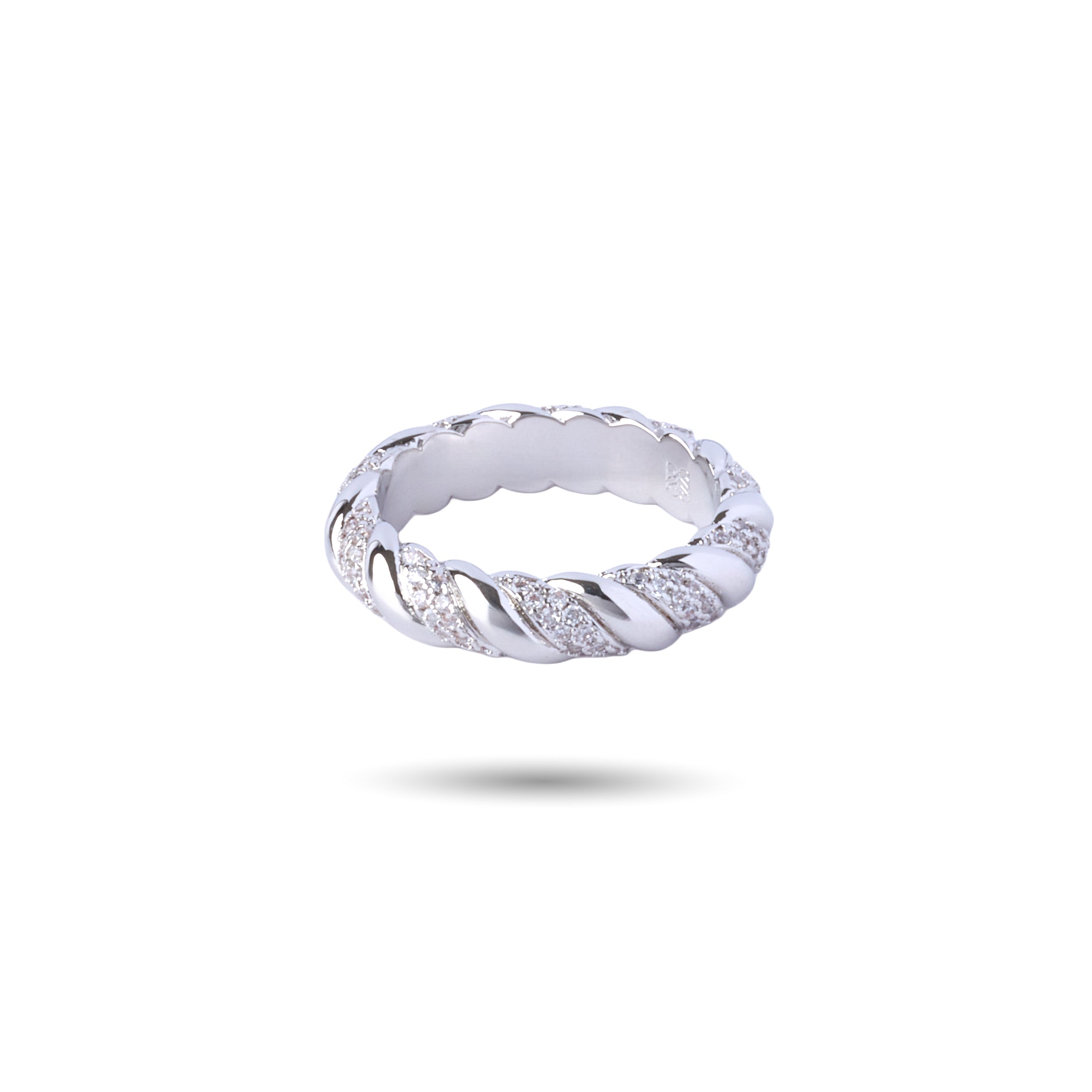 Salted & Braided Ring