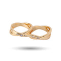 Crossed Eyes Double Ring