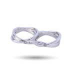 Crossed Eyes Double Ring