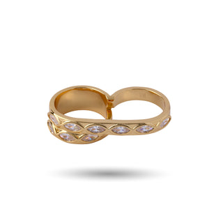 Oyoun Double Ring