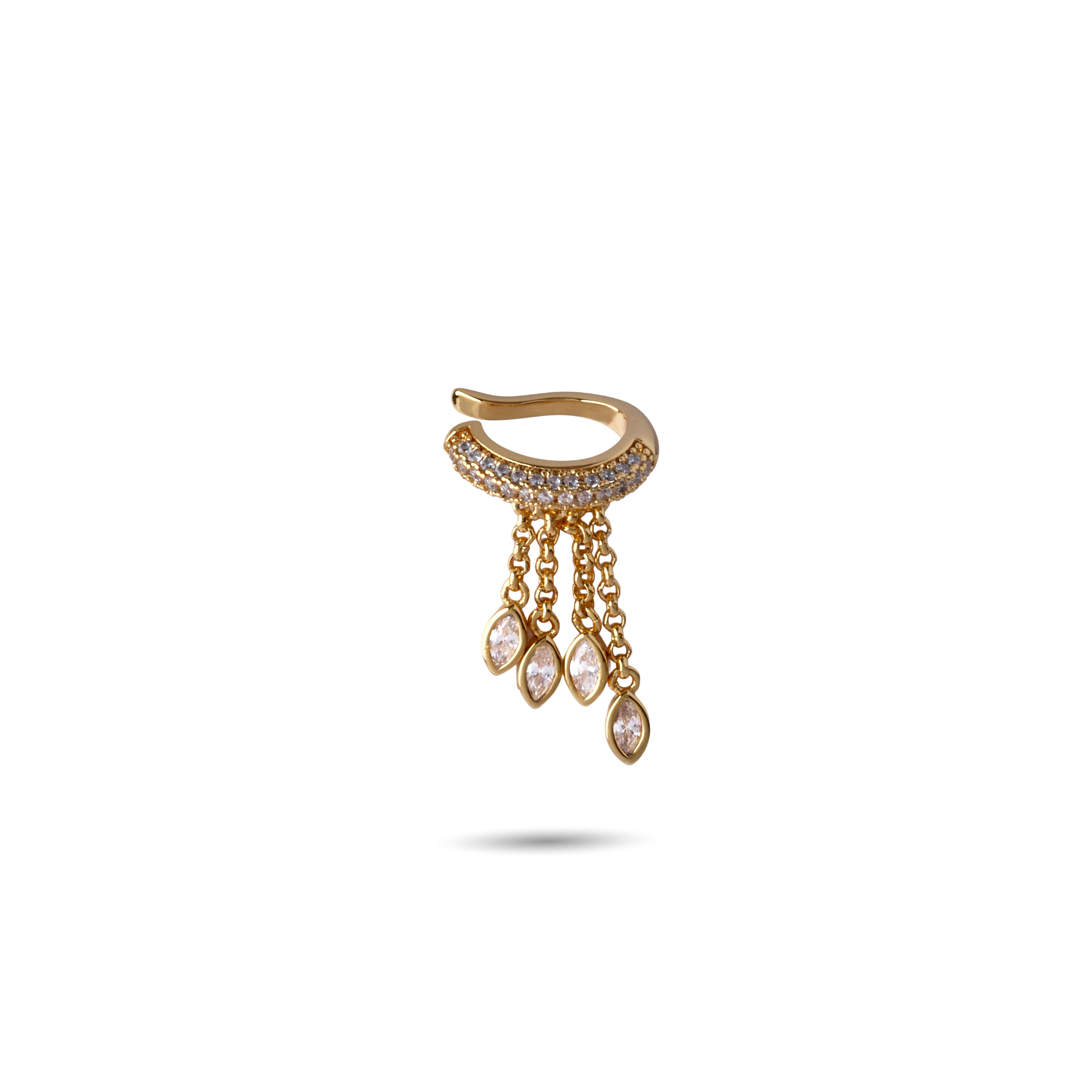 Rain Drops Ear Cuff