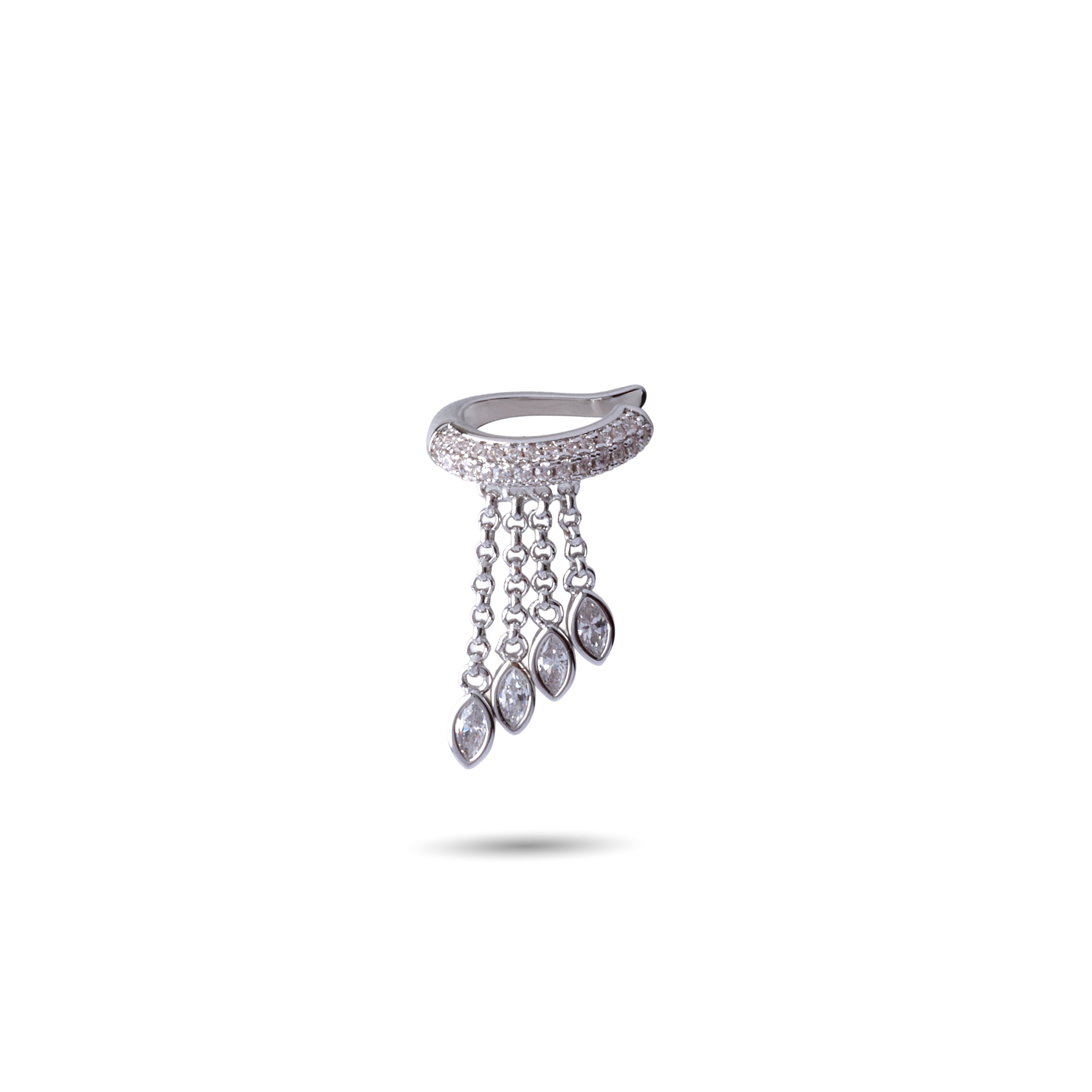 Rain Drops Ear Cuff
