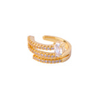 Oval Layers Earcuff
