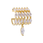 Multiple Marquise Earcuff