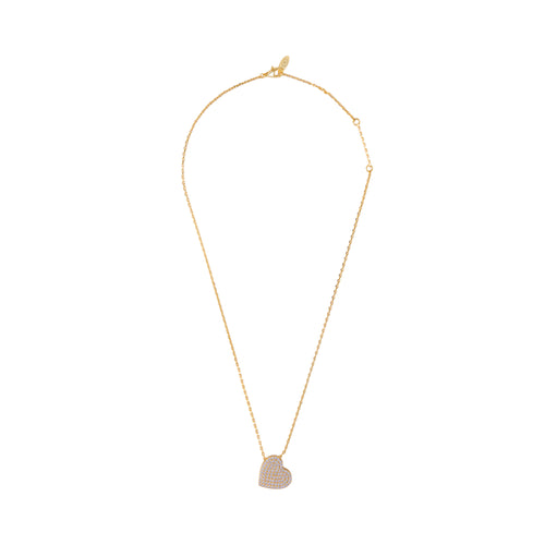 قلادة القلب المتدلي