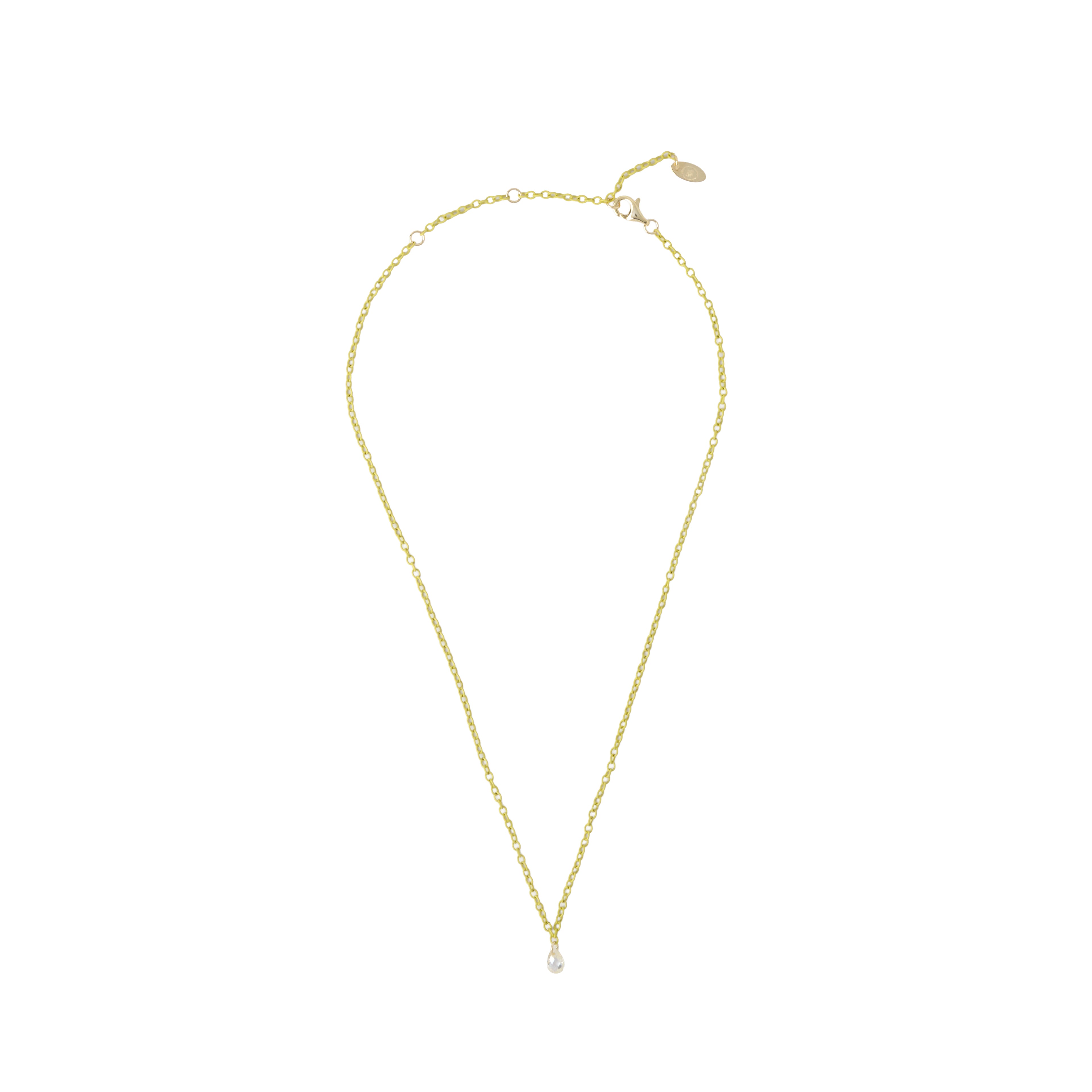 Single Dew Drop Necklace
