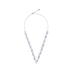 Colored Clear Stone Necklace