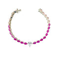 Ombre Almond Tennis Bracelet