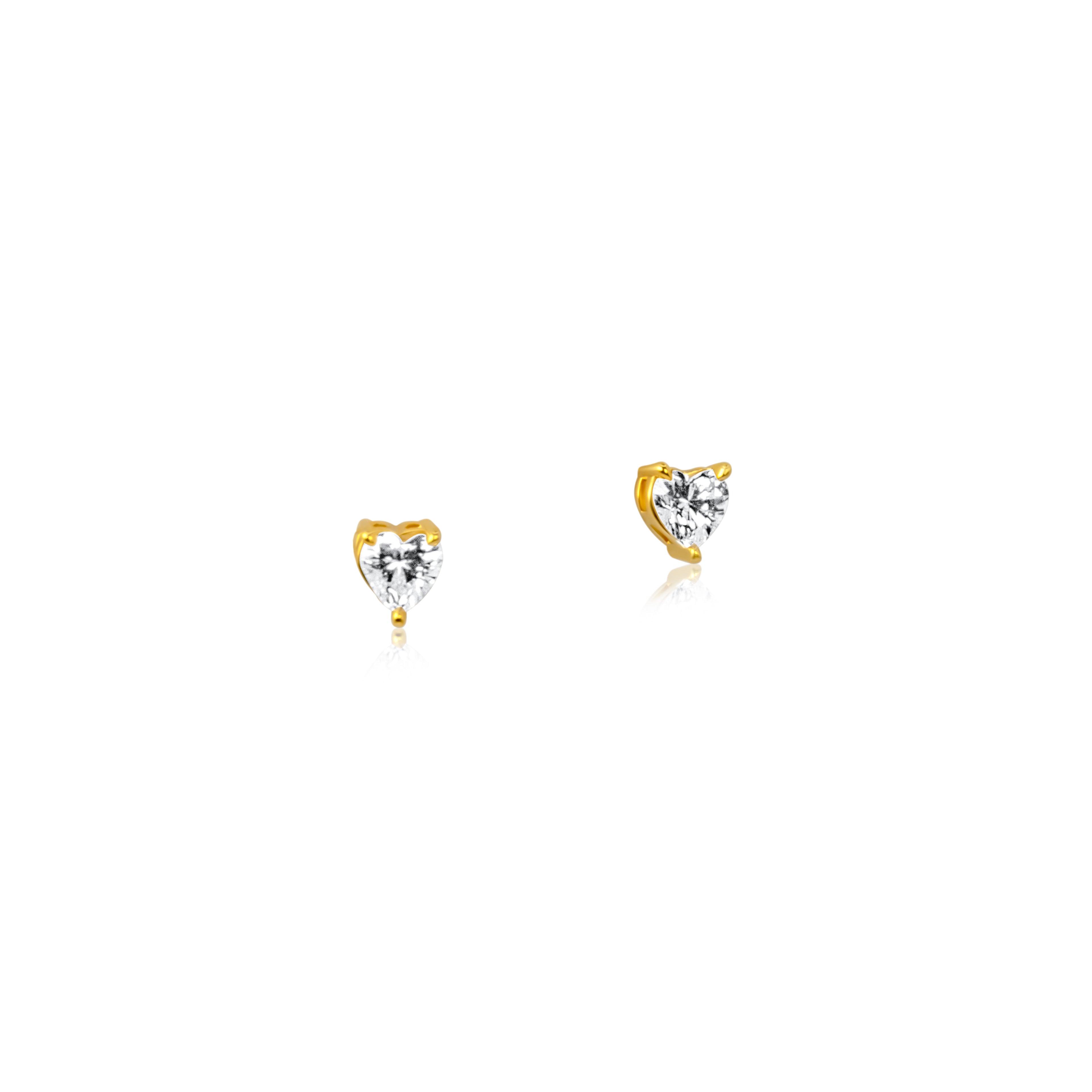 Heart Studs