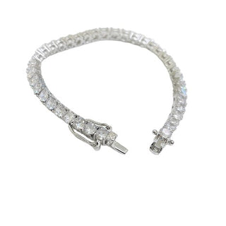 Silver Tennis Bracelet