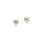 Heart Studs