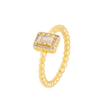 Cubic Stardust Ring
