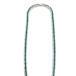 Green Oasis Tennis Necklace