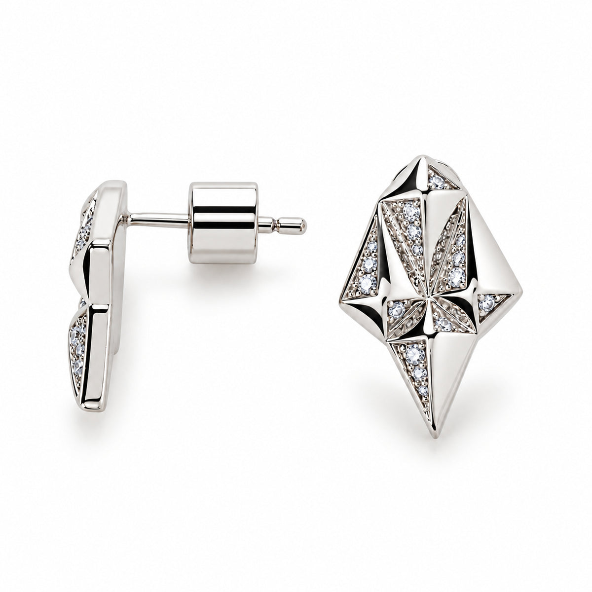Origami Earring Studs