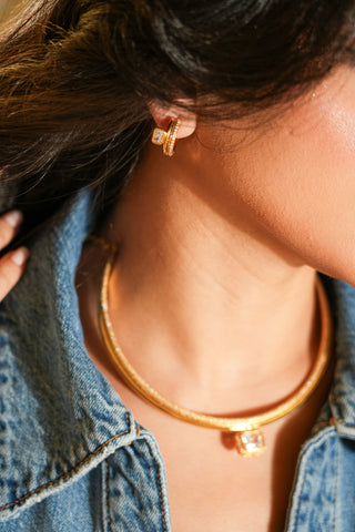 Radiant Cube Earrings