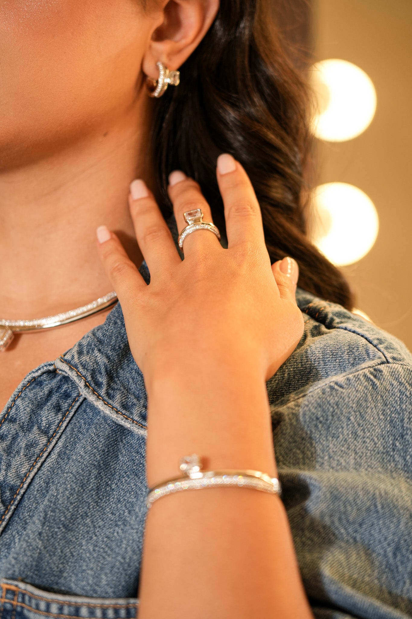 Radiant Cube Bangle