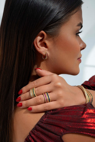 Gold Solstice Ring