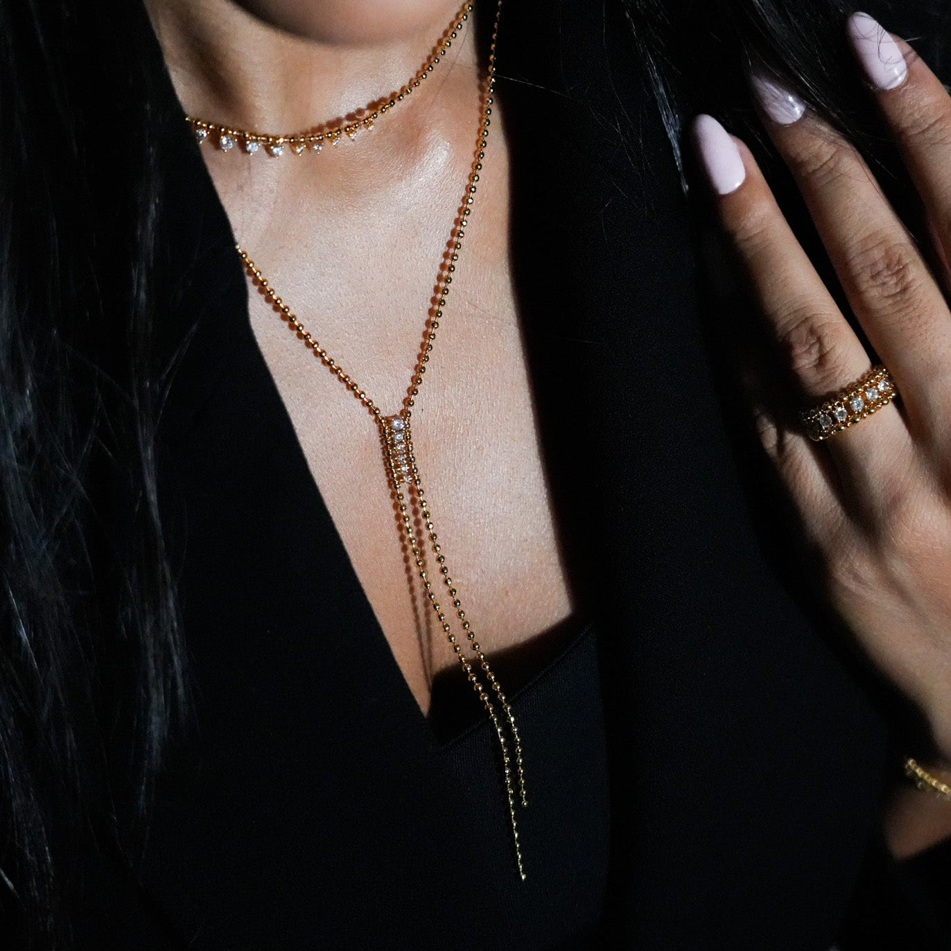 Noura Drop Necklace