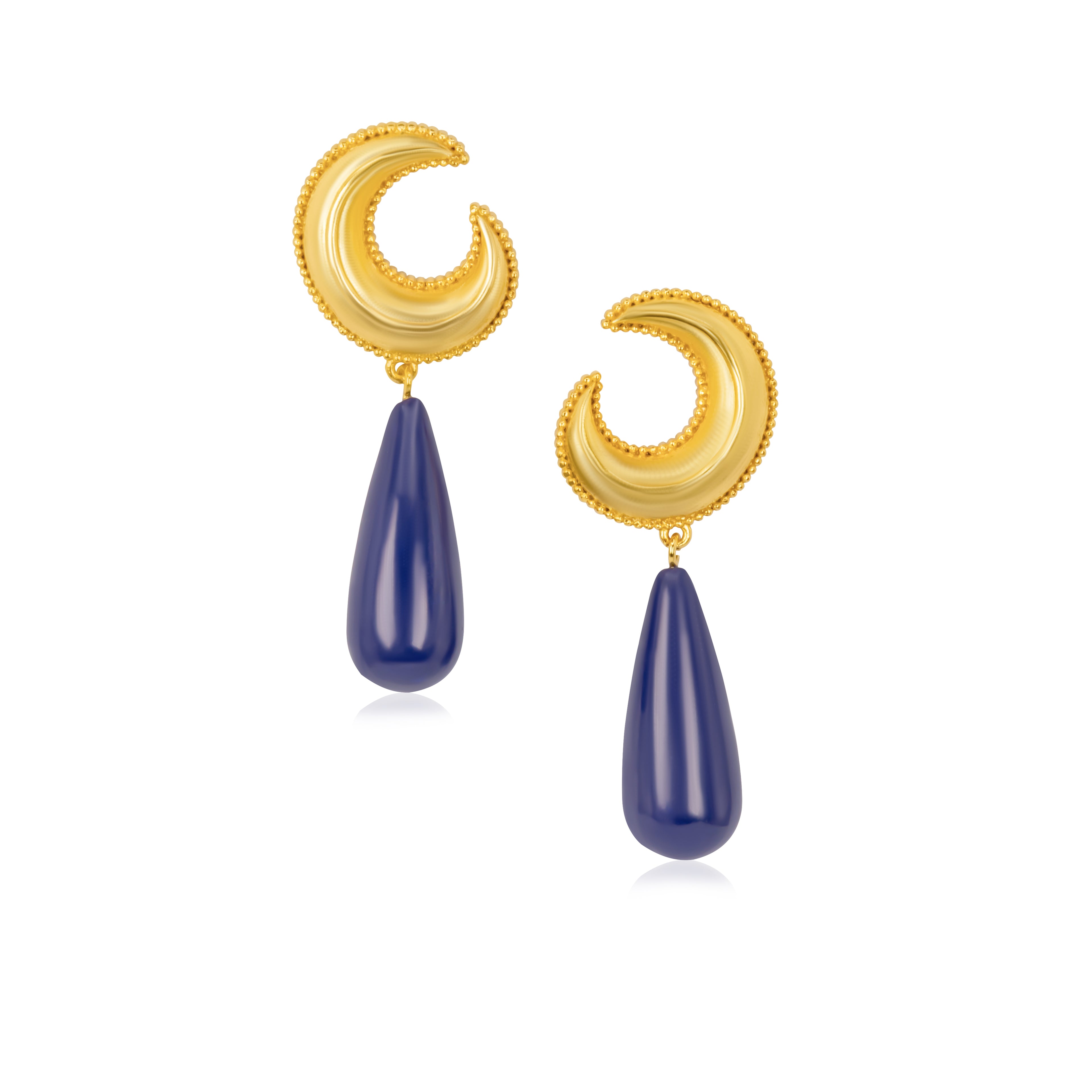 Moon Drop Earrings