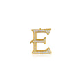"E" Letter Charm