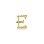 "E" Letter Charm