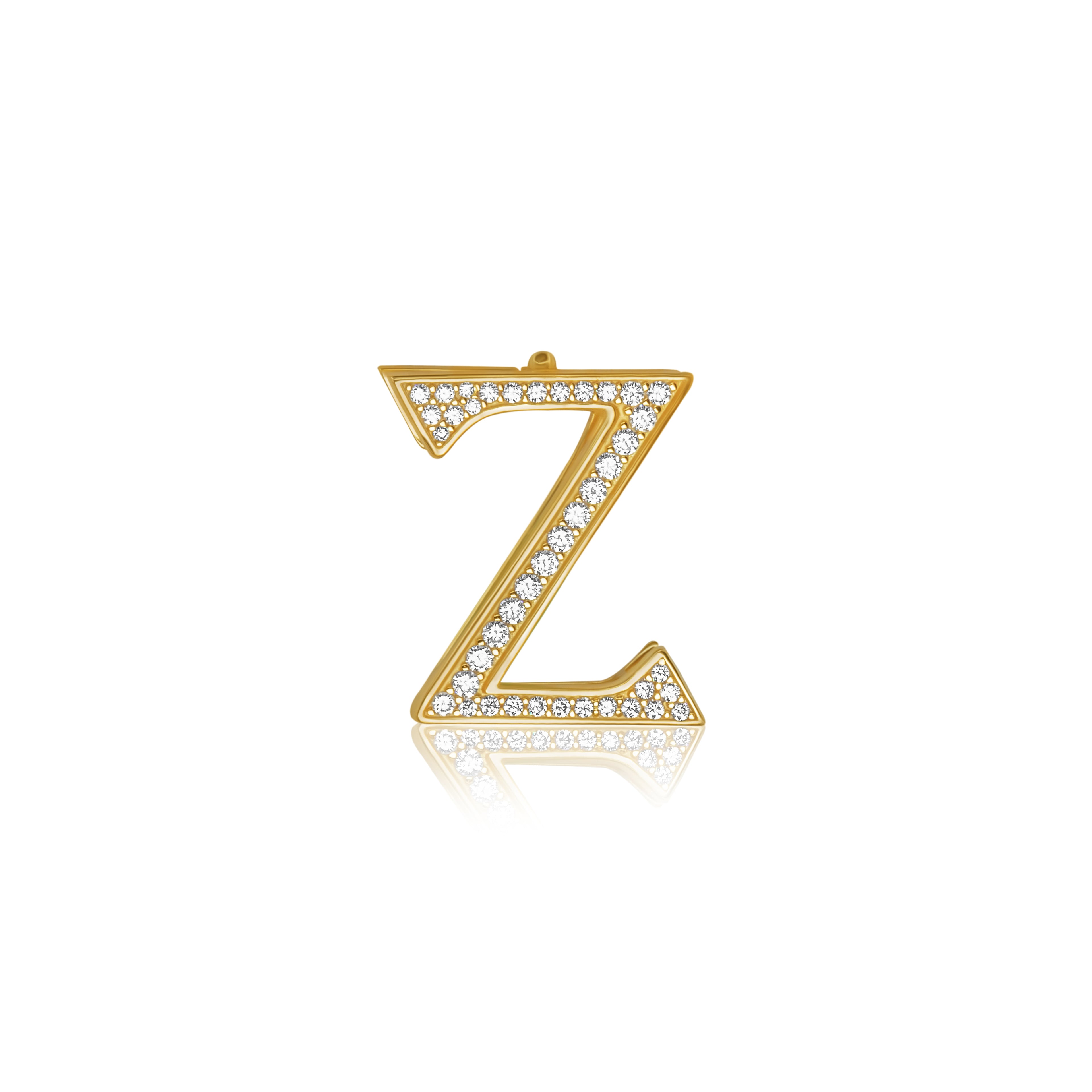 "Z" Letter Charm