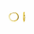 Gold Souk Long patterned Hoop Earring