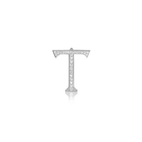 "T" Letter Charm