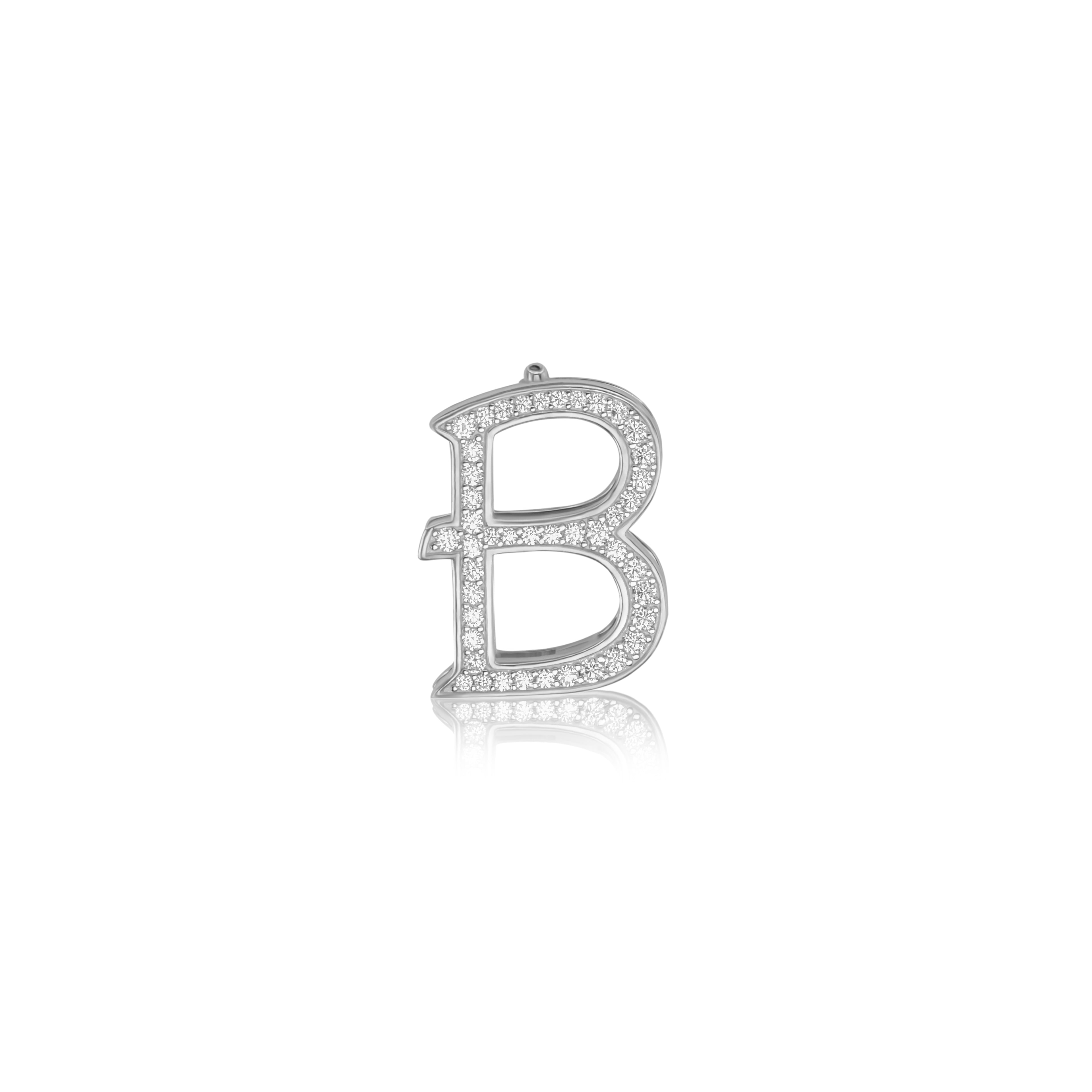 "B" Letter Charm