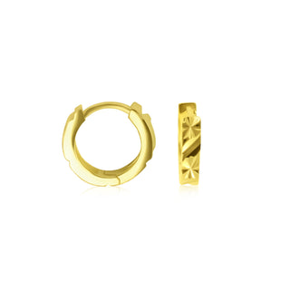Gold Souk Huggie Earring