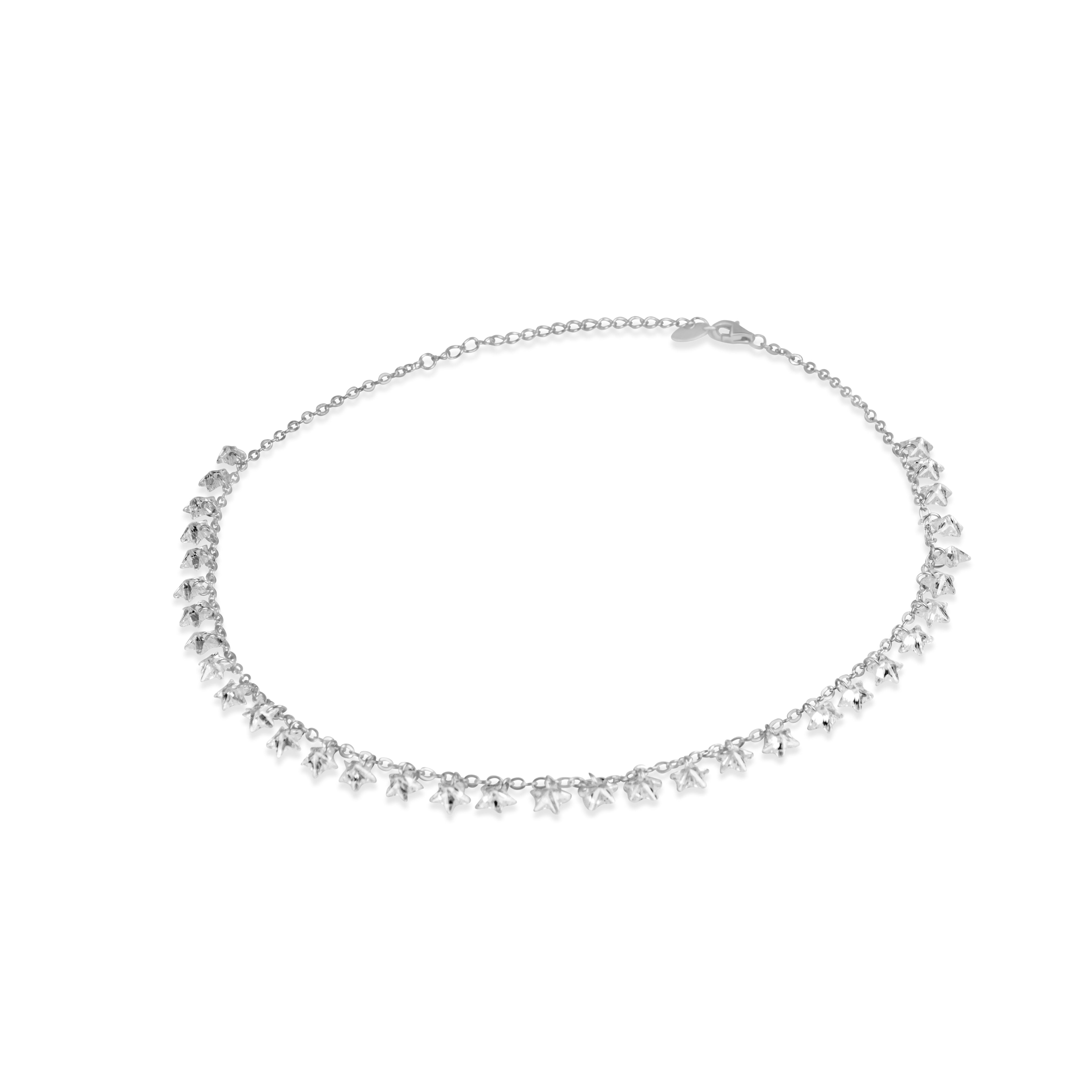 Star Clear Stone Necklace