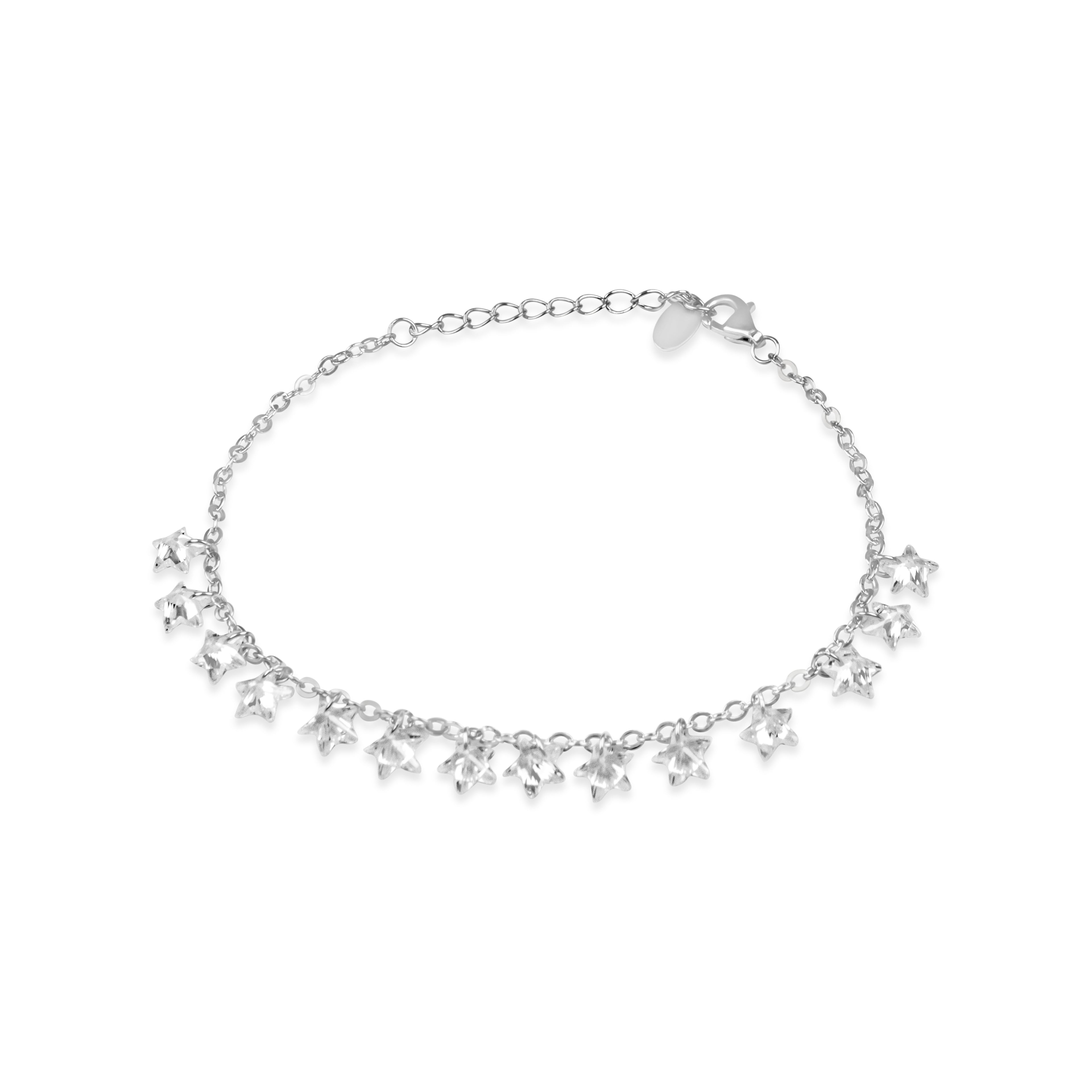 Star Clear Stone Bracelet