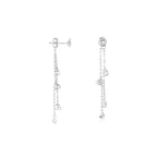 Clear Stone Dangling Earrings