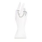 Clear Stone Double Ring