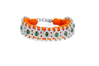 Emerald Thread Bracelet