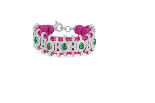 Emerald Thread Bracelet