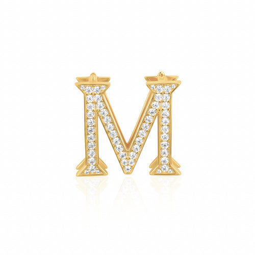 "M" Letter Charm