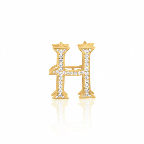 "H" Letter Charm
