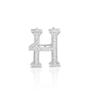 Silver Letter Charm